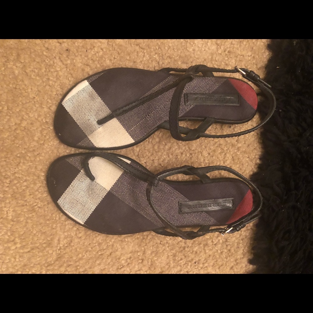 Burberry slides